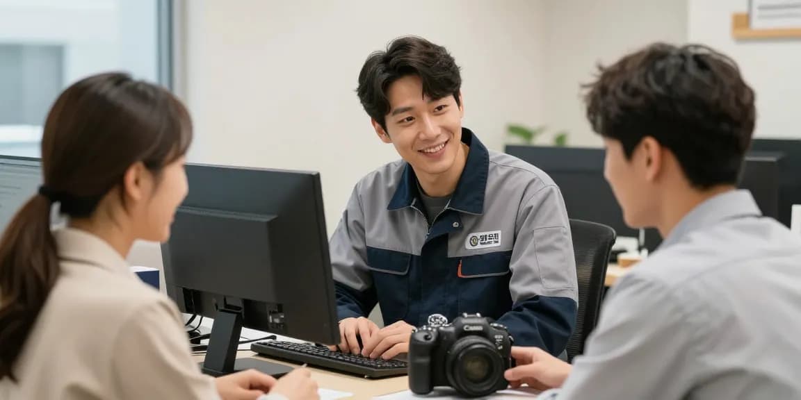 Trusted 창원오피 service provider assisting a satisfied client in a professional local office.