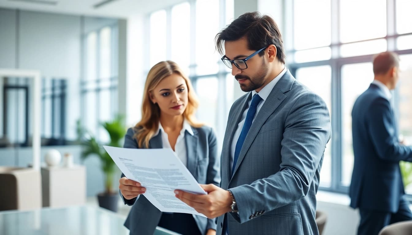 Enhance your understanding of Title Insurance Services in a professional office setting.
