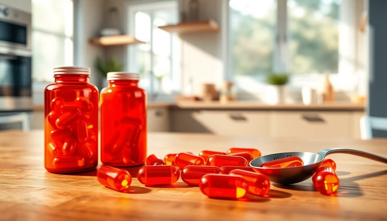 Learn how much astaxanthin per day to support your health with vibrant supplements.