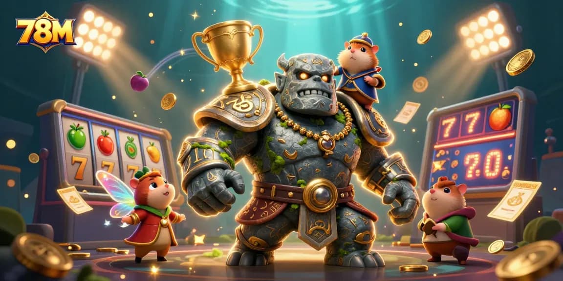 CASINO: Ganhe prêmios incríveis jogando 78M com slots divertidos e emocionantes.