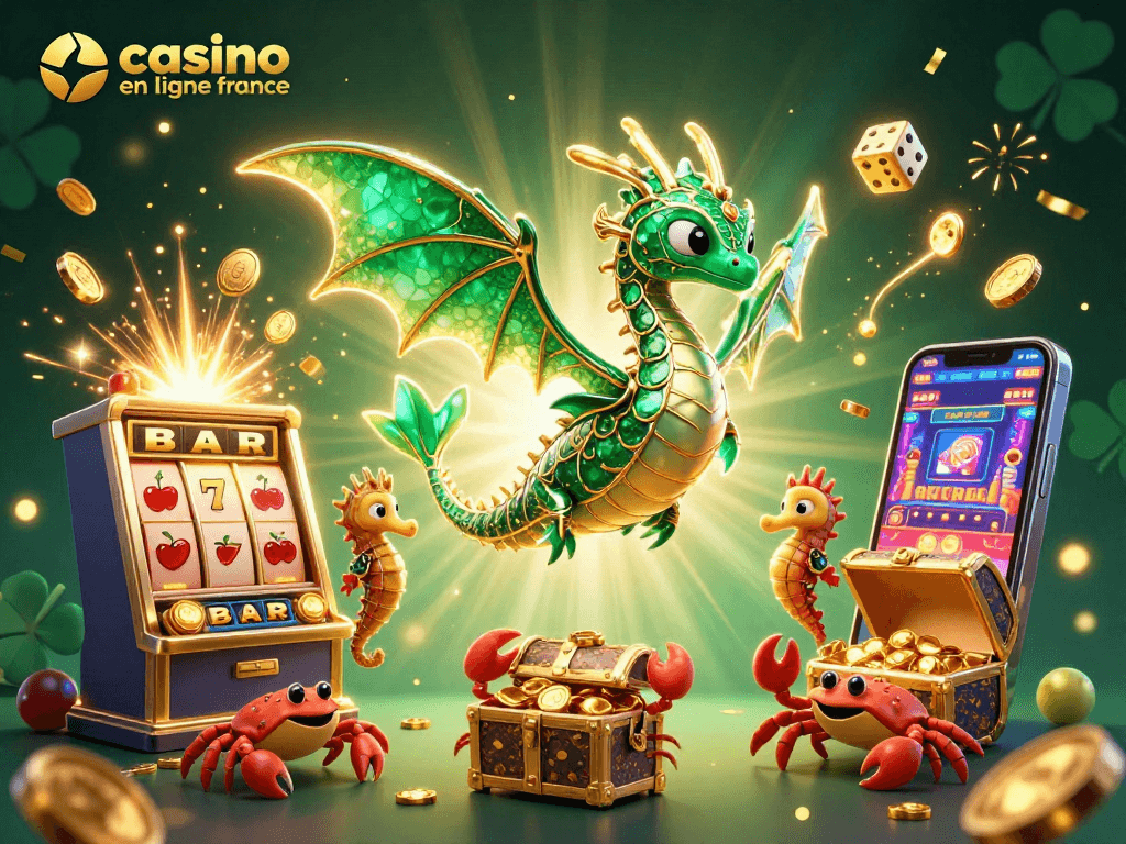 Apprenez à jouer sur des casinos en ligne en France avec des machines à sous dynamiques et des dragons océaniques.