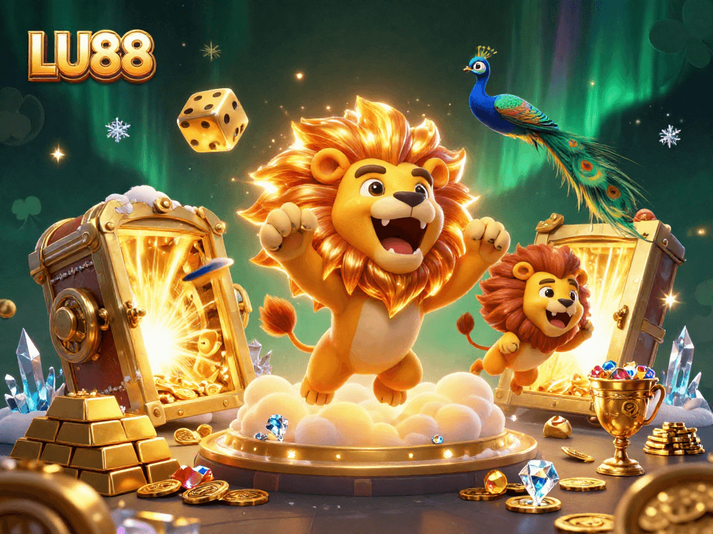 LU88 showcases engaging gameplay with vibrant golden treasures and exciting game elements.
