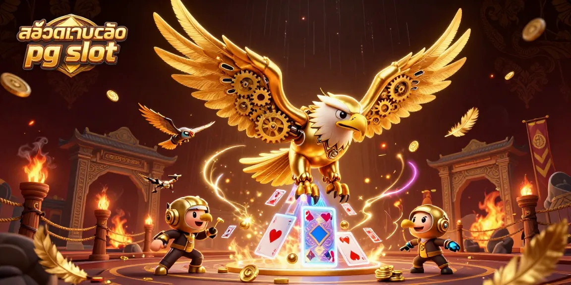 เล่นสล็อตออนไลน์ สล็อตเว็บตรง pg slot กับนกอินทรีทองคำที่ดำน้ำในสนามแข่งคาสิโน