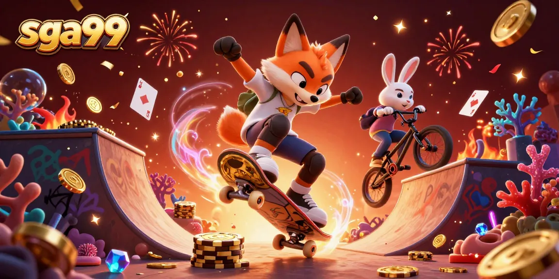 Experience winning moments with sga99 featuring vibrant casino action and dynamic characters.