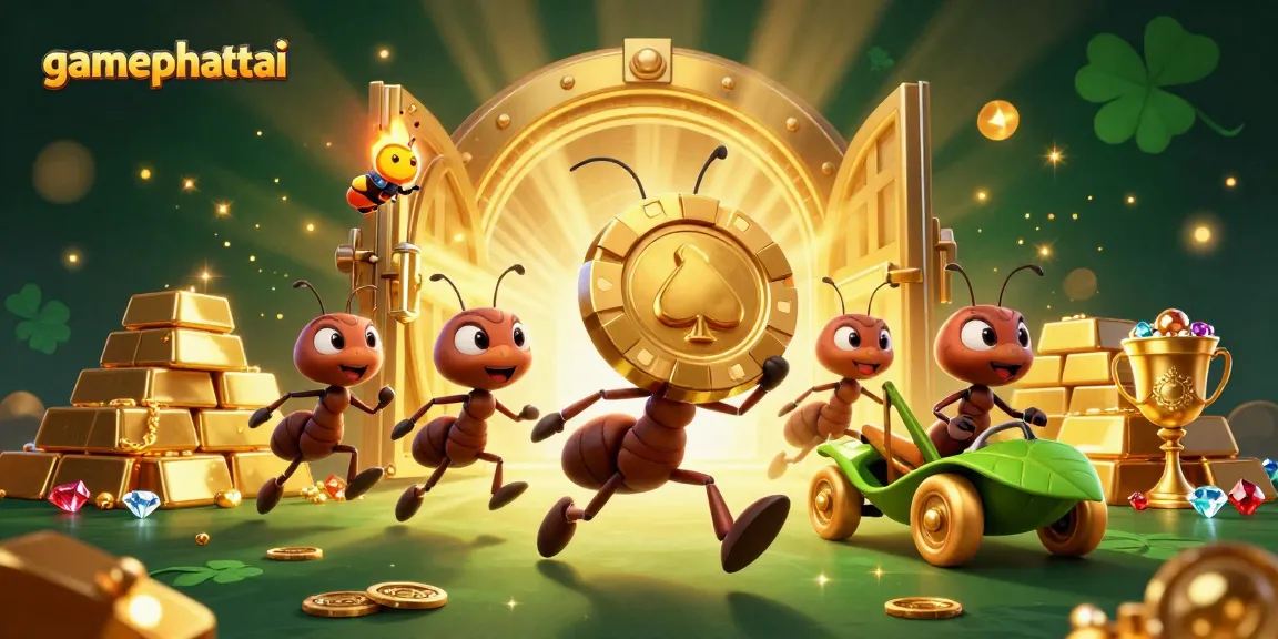 Experience thrilling gold rush adventures with gamephattai in a unique casino heist scene.