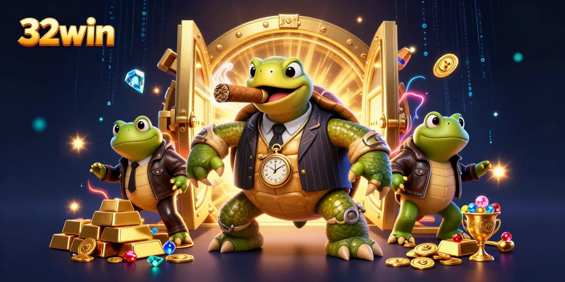Experience thrilling gameplay at 32win with giant treasures and engaging characters lighting up the casino.