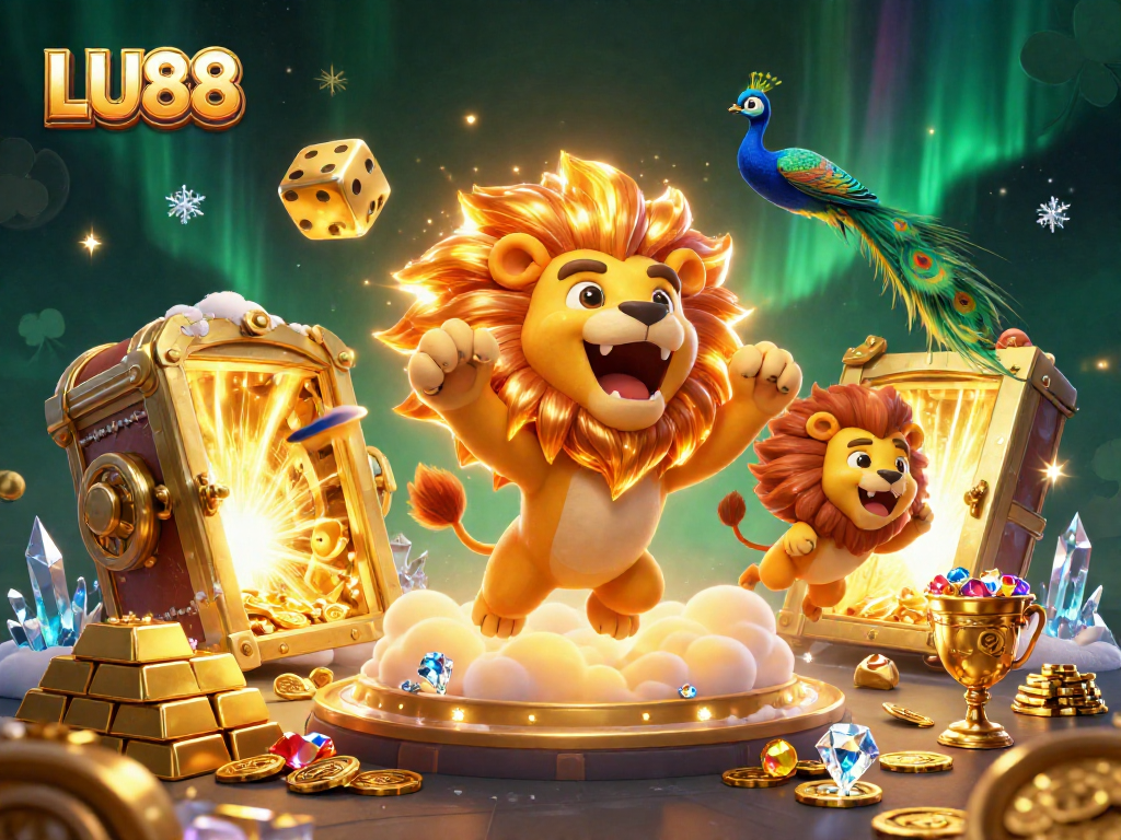 LU88 showcases engaging gameplay with vibrant golden treasures and exciting game elements.