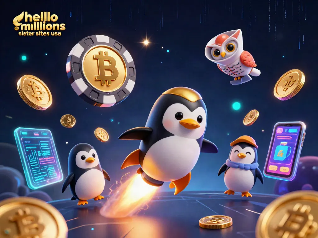 Experience thrilling gameplay at hello millions sister sites usa with a vibrant, engaging 3D casino illustration.