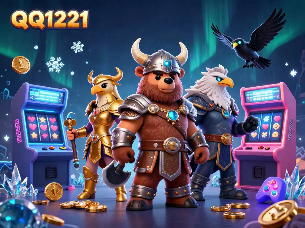Experience thrilling wins at QQ1221 with vibrant casino games and epic characters.
