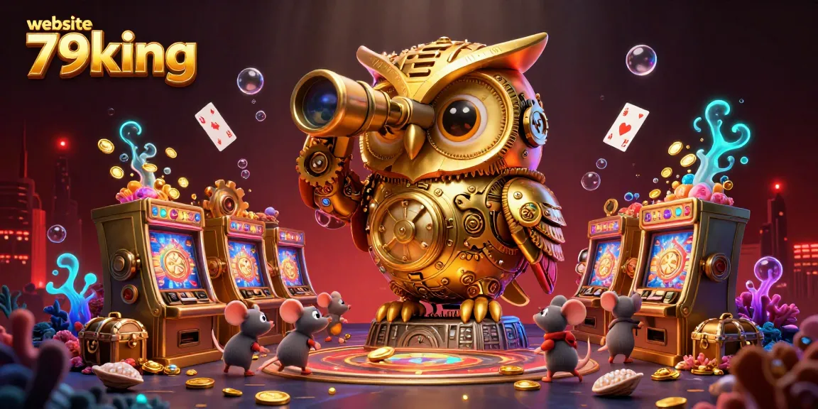 Spin to win at website 79king, featuring a vibrant 3D casino scene with engaging elements.