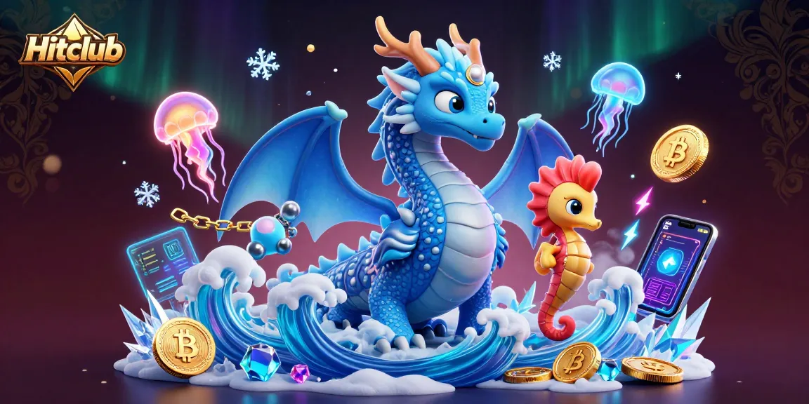Engage in exciting casino winnings at Hitclub with epic gaming visuals and crypto elements.