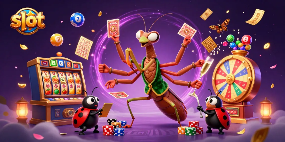 Permainan slot yang seru dengan karakter unik dan elemen kasino yang menarik.