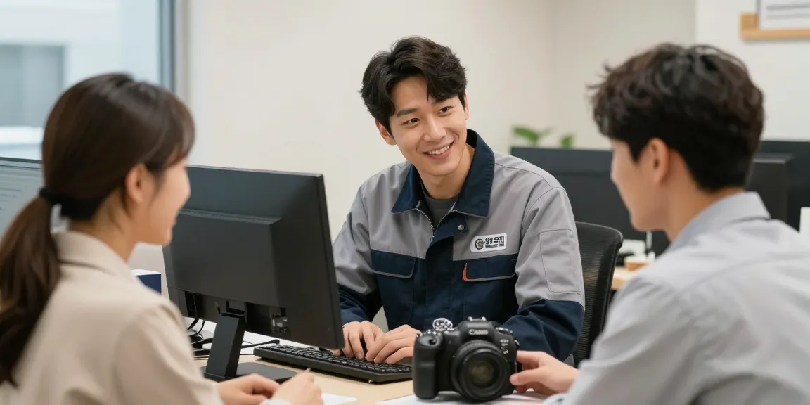 Trusted 창원오피 service provider assisting a satisfied client in a professional local office.