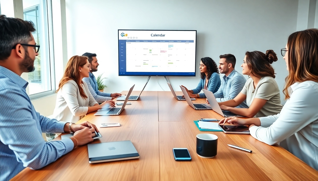 Utilizing CC AI to schedule meetings and enhance collaboration in a modern workspace.