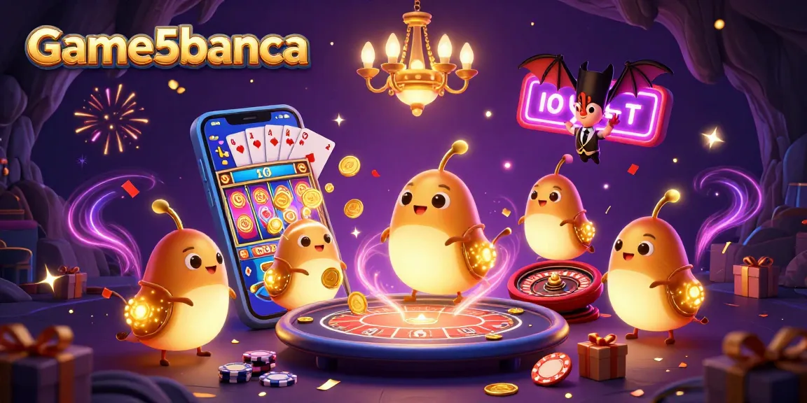 Play exciting slot games at game5banca while enjoying a creative casino atmosphere!