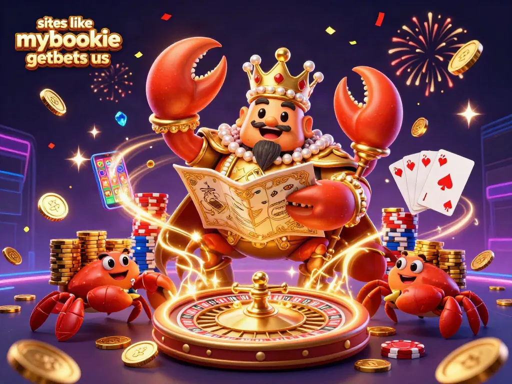 Experience thrilling action at sites like mybookie getbets us with a vibrant 3D casino scene.