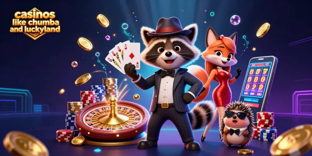 Experience exciting gameplay at casinos like chumba and luckyland with dynamic casino elements and engaging characters.