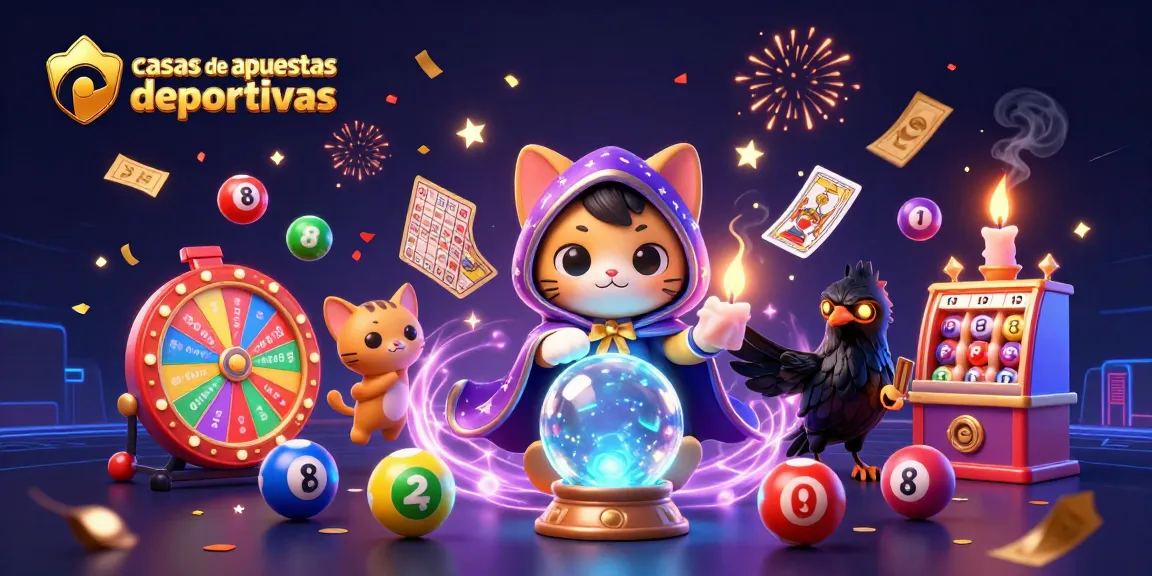 Apuesta en casas de apuestas deportivas con el misterioso gato adivino y un cuervo tirando cartas