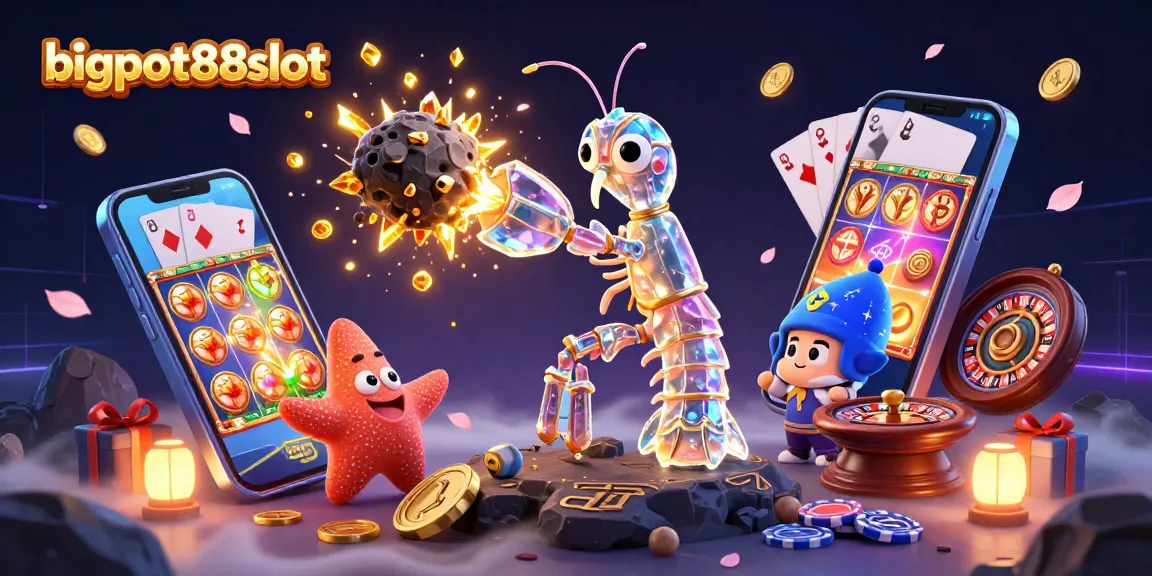 Bigpot88slot menghadirkan pengalaman bermain slot yang mendebarkan melalui ilustrasi 3D yang penuh warna.
