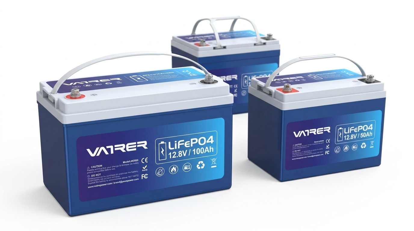 Vatrer Power High End Lithium RV batteries and 12V 300Ah Lithium Battery