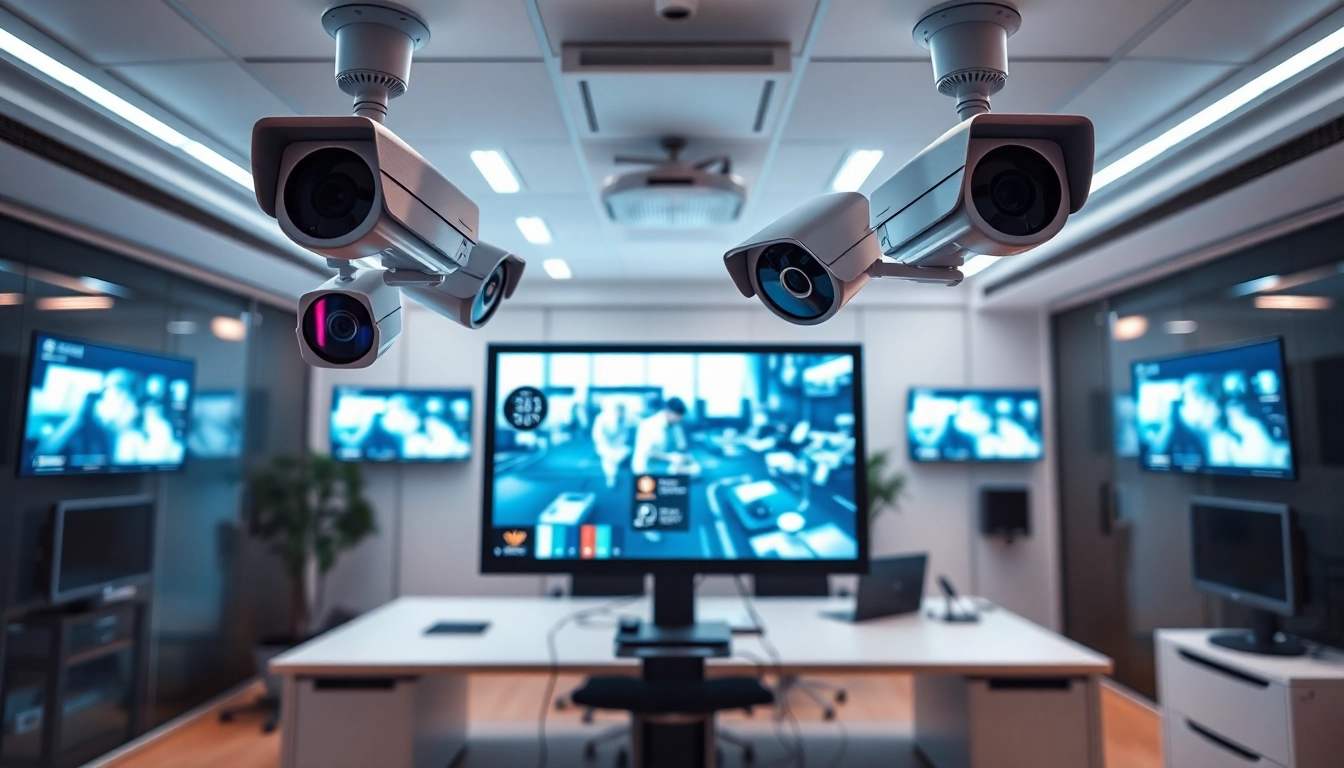 Monitor effective AI CCTV monitoring with clarity and real-time alerts in a secure office environment.