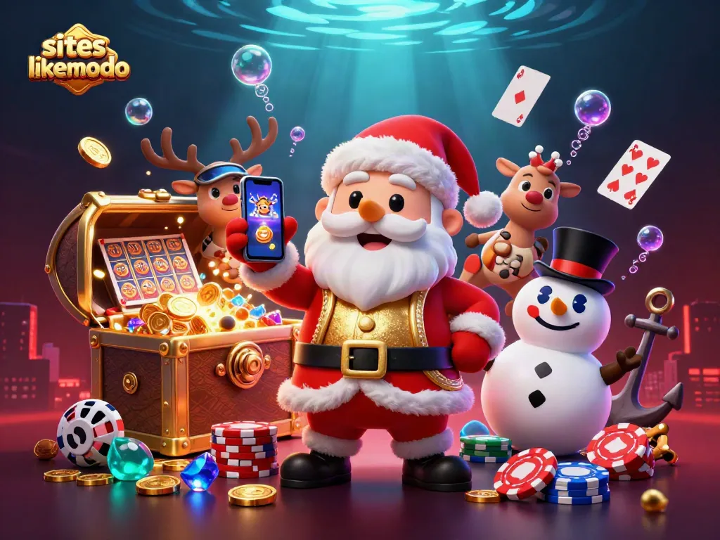 Engage with siteslikemodo and explore dynamic casino action with Santa and friends.