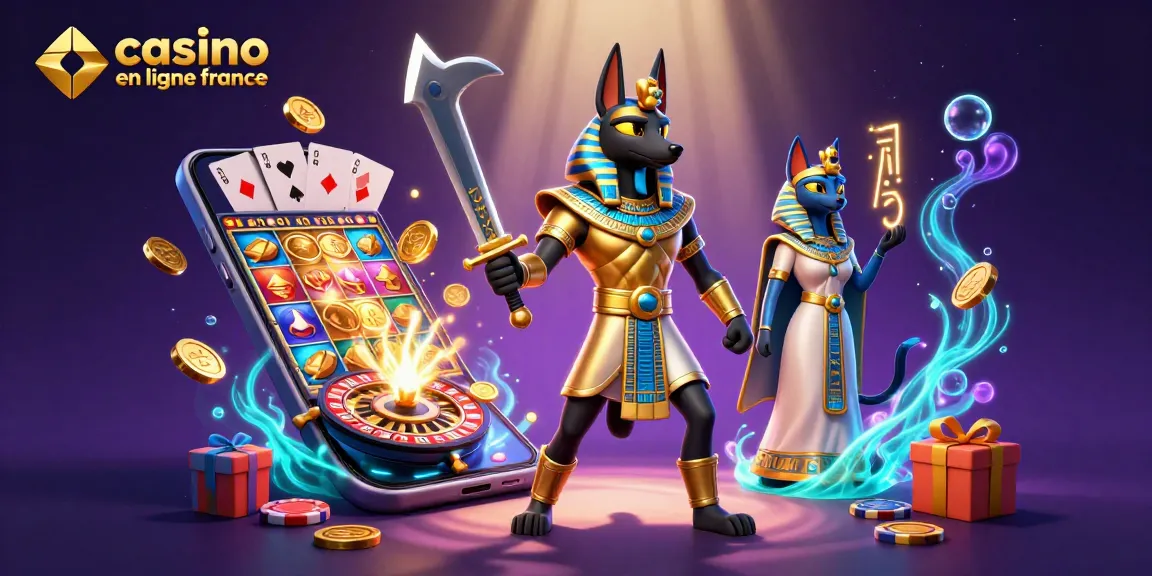Casino en ligne France : découvrez l'univers fascinant des jeux avec Anubis et Bastet.