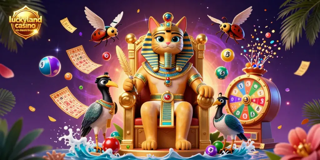 Experience the fun of luckyland casino no deposit bonus with exciting gaming elements and vibrant characters.