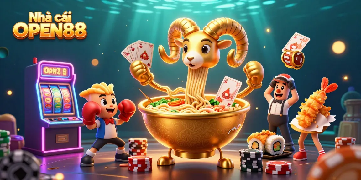 Engage with Nhà cái OPEN88 while winning at colorful casino games with vibrant characters.