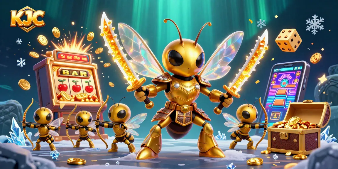 KJC attracts players with vibrant casino thrills amidst golden hornet warriors.