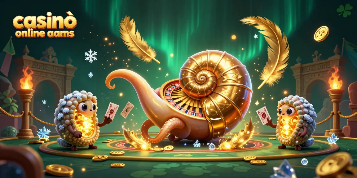 casinò online non aams: immagine di un nautilus antico che ruota come roulette e tiene carte