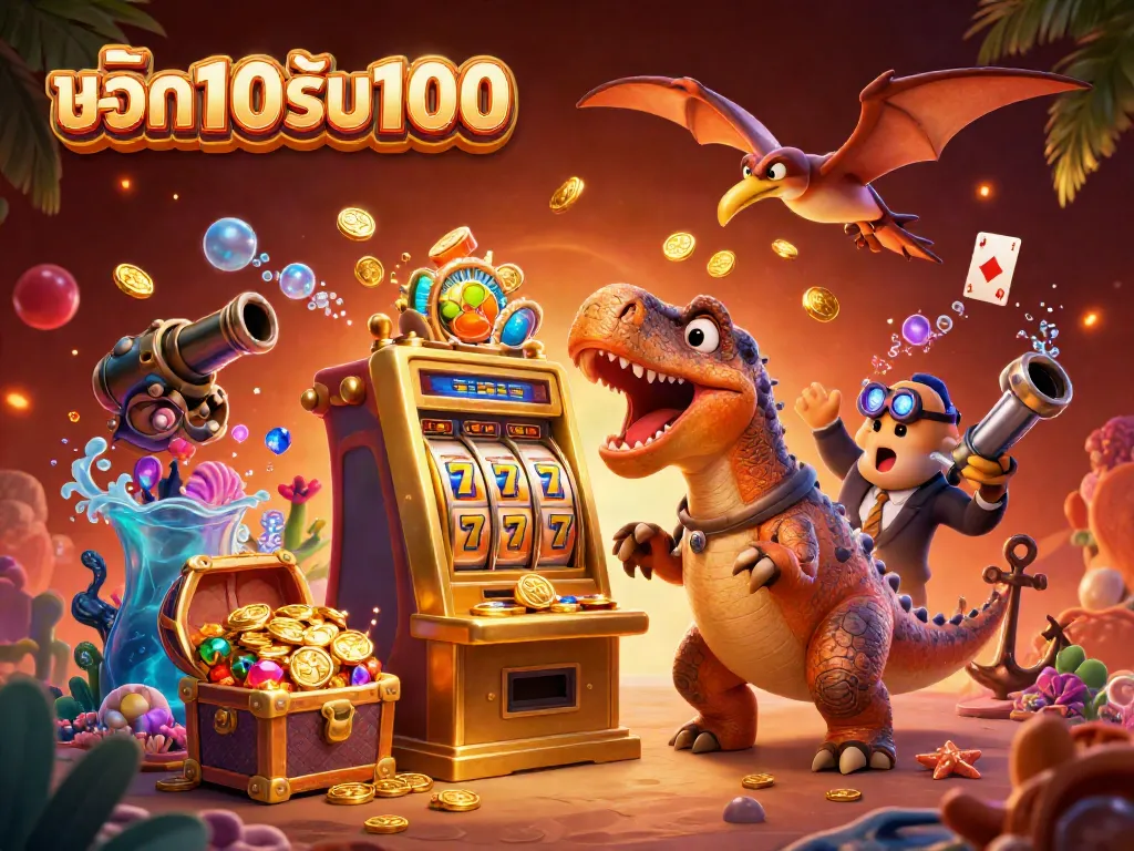 ฝาก10รับ100 โปรโมชั่นที่น่าตื่นเต้น กับภาพการเล่นเกมในคาสิโนออนไลน์