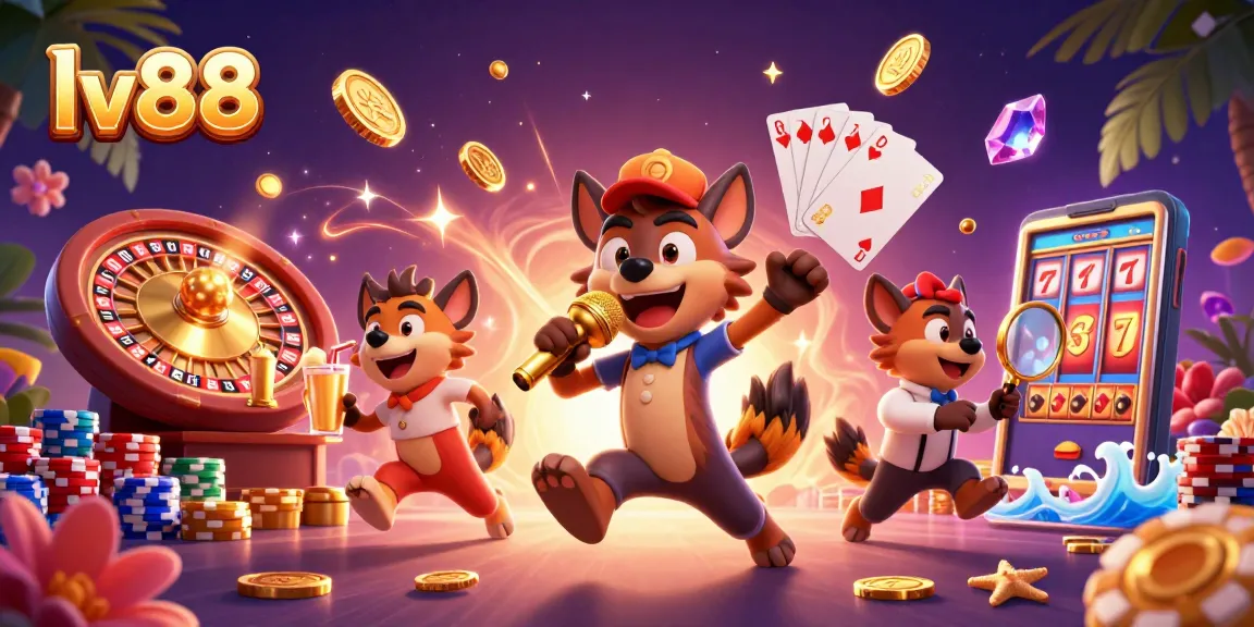 Laugh and bet with excitement at lv88's vibrant online casino, packed with action and fun.