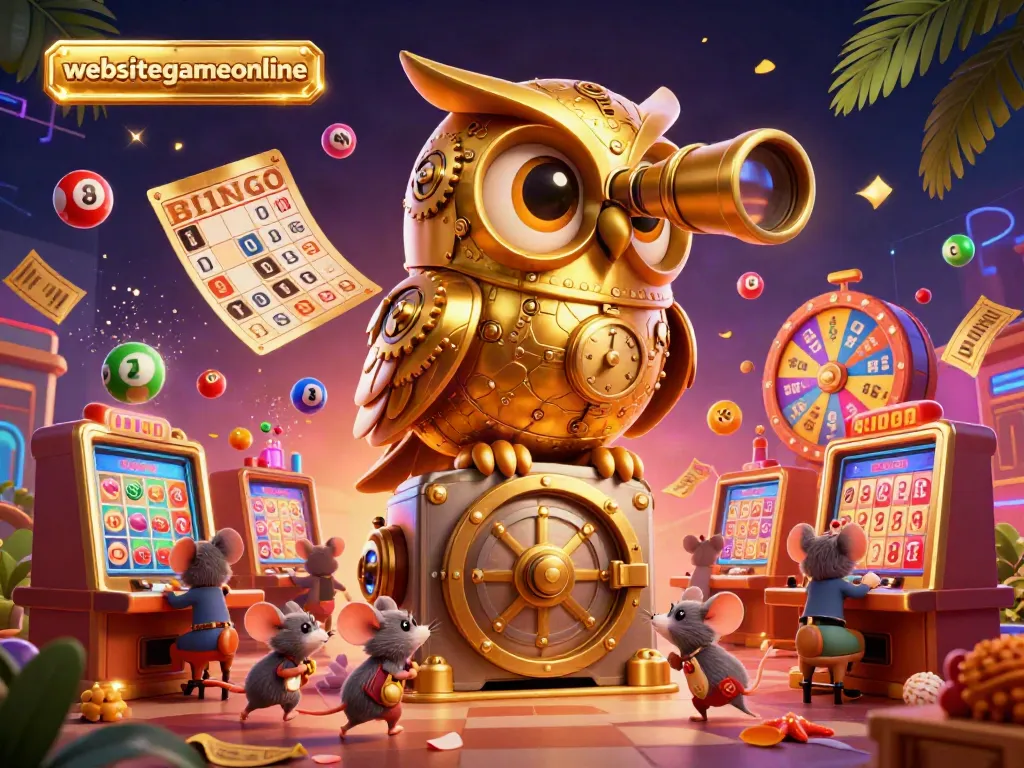 Join the excitement at websitegameonline with vibrant themed casino elements and engaging characters.