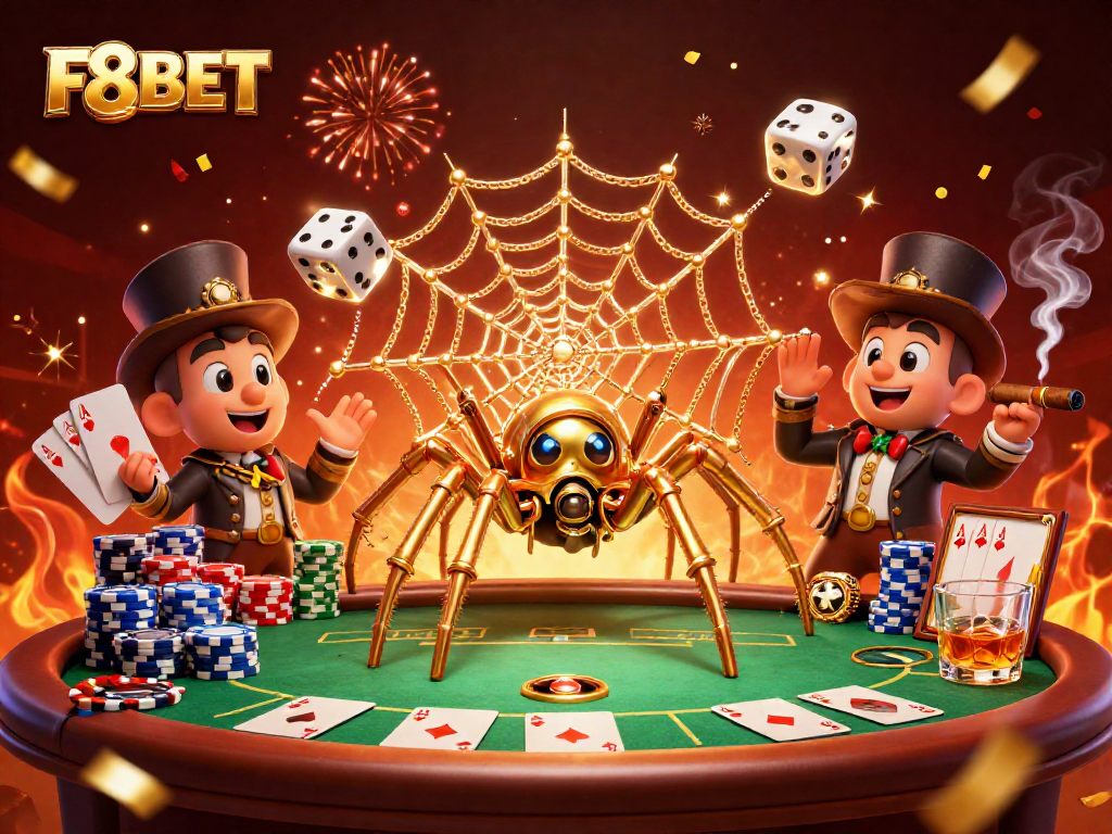 Experience the excitement of F8BET with immersive steampunk visuals capturing the thrill of online gambling.