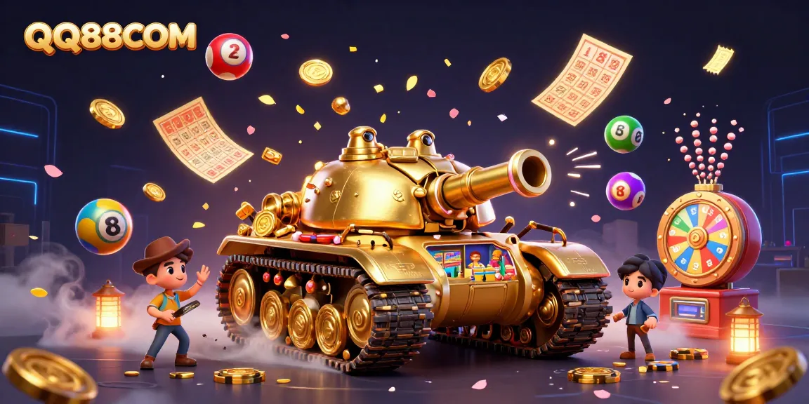 Experience QQ88COM's thrilling casino environment with colorful games and exciting elements.