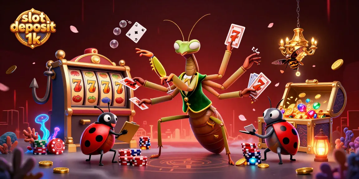 Slot deposit 1k dengan karakter menghibur sambil bermain slot dan menangkan jackpot!