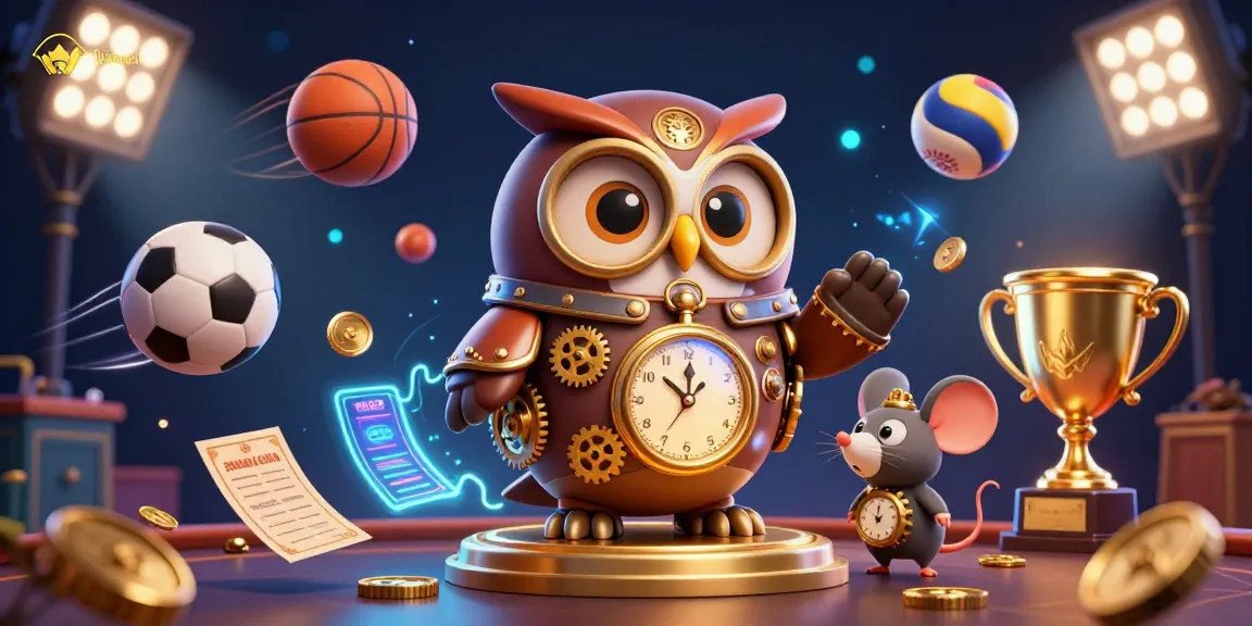 Bet on jadwal bola with this vibrant 3D illustration showing sports betting excitement and casino elements.