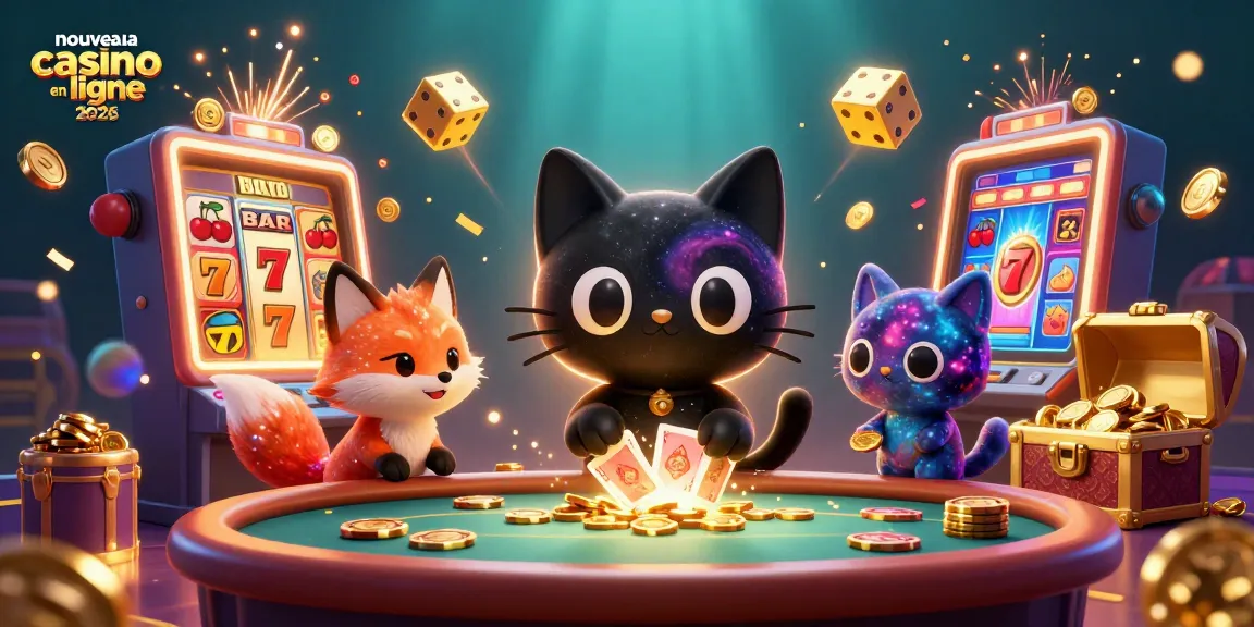 Découvrez un nouveau casino en ligne 2026 avec des éléments de jeux captivants et des personnages animés.