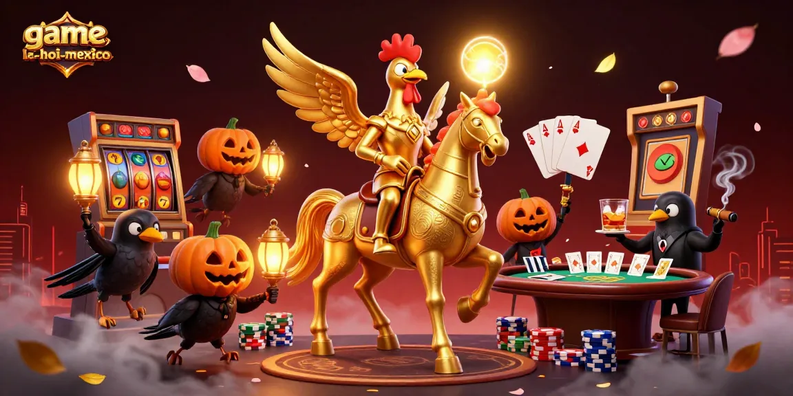 Experience winning moments at game-le-hoi-mexico with golden roosters and vibrant slots.