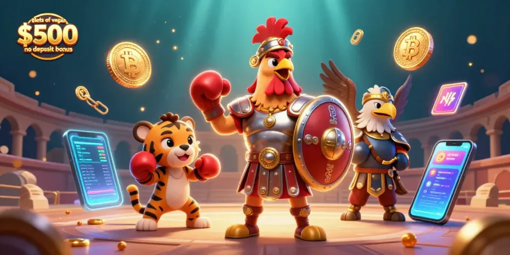 Play and win with the exciting slots of vegas $500 no deposit bonus featuring dynamic casino elements and colorful graphics