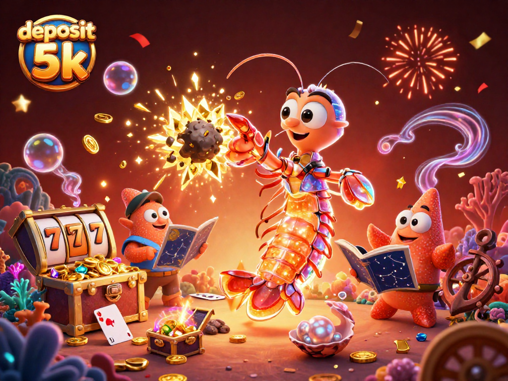 Engage with thrilling deposits at the stylish casino scene, showcasing dynamic characters and golden rewards.