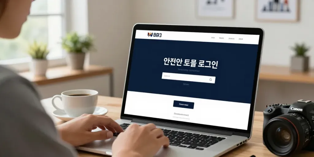 Secure access to HARGATOTO's harga toto lottery platform login in a cozy home office.