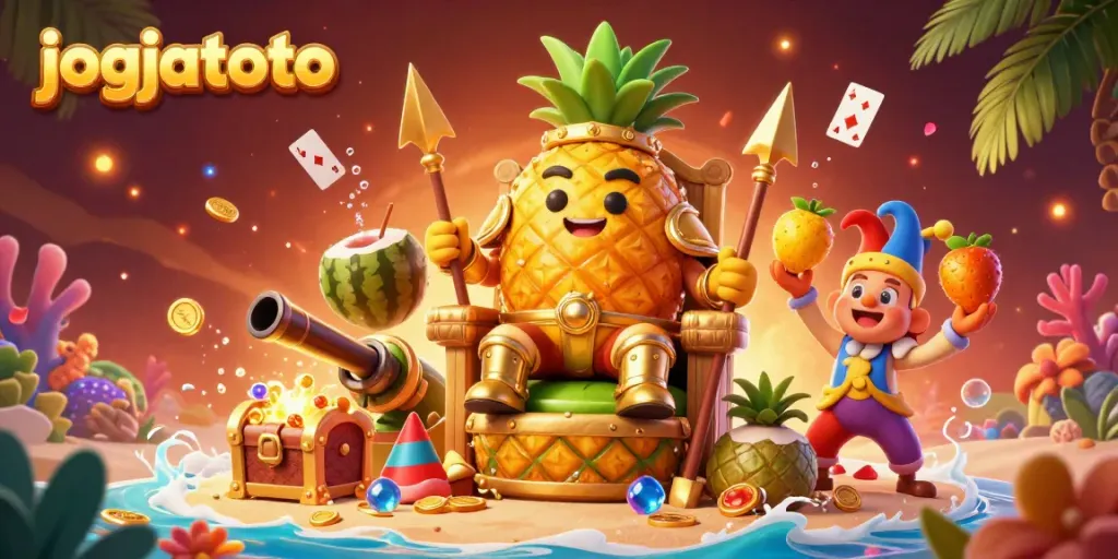 Engage with jogjatoto's vibrant casino scene featuring characters and exciting game elements, perfect for thrilling online gaming.