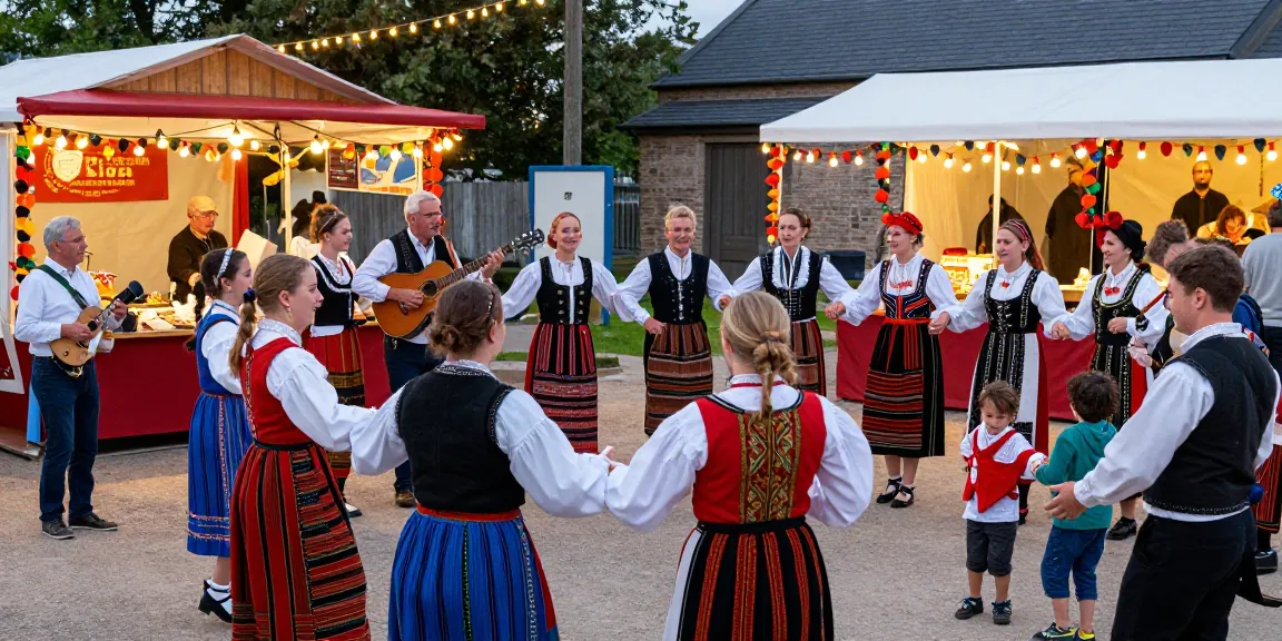 Cultural festival showcasing M98 ล๊อตเว็บตรง 2026 with vibrant Breton traditions and community spirit.