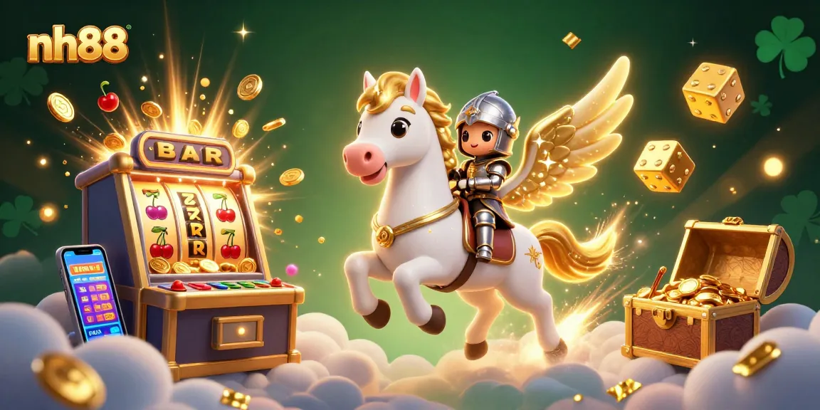 Experience the excitement of nh88 with celestial characters and jackpot elements in a vibrant casino world.