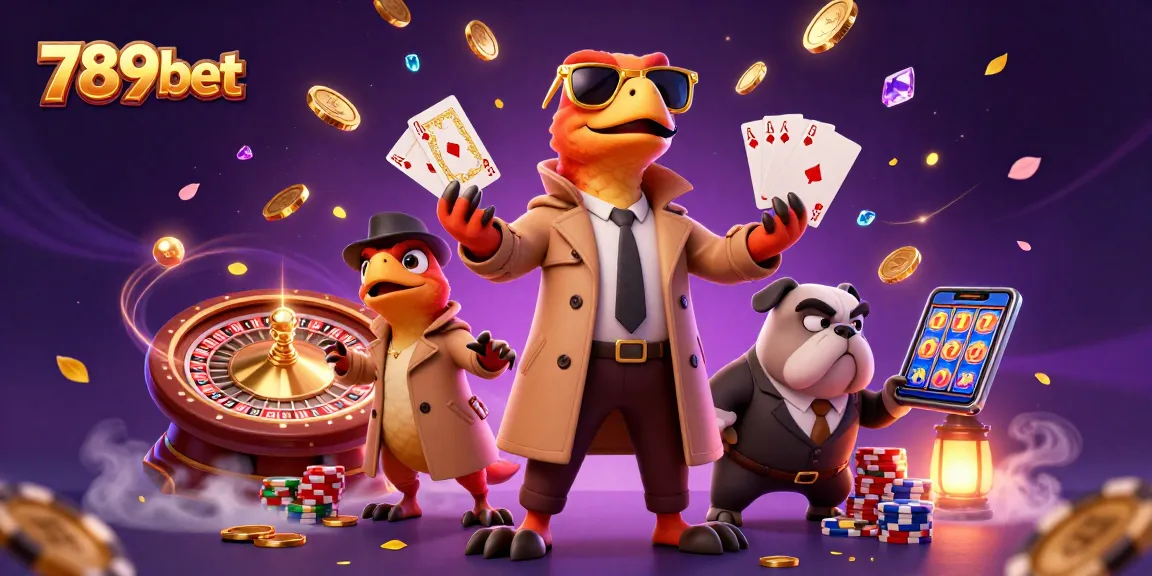 Unleashing fun at 789bet casino with raptors, golden coins, and exciting games.