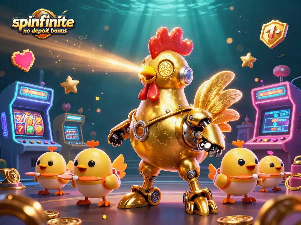 Spinfinite no deposit bonus launches players with free Gold Coins for gaming without purchase.