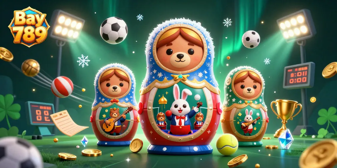 Engage in thrilling gameplay at Bay 789, featuring dynamic dealer bears and energetic sports elements.