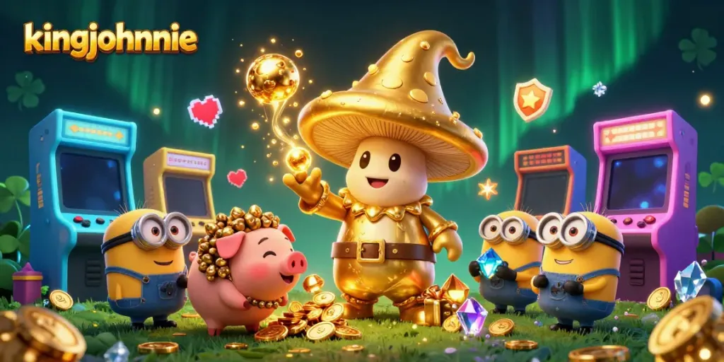 Experience thrilling adventures at kingjohnnie's casino and win big with magical treasures!